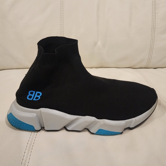 Balenciaga speed men sneakers, size 12 , black - Picture 1 of 11